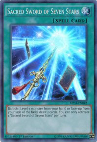 Sacred Sword of Seven Stars (Super Rare)