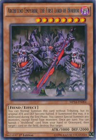 Archfiend Emperor, the First Lord of Horror (Rare)