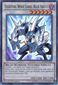 Celestial Wolf Lord, Blue Sirius (Ultra Rare)