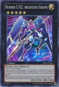 Number C102: Archfiend Seraph (Super Rare)