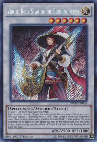 Virgil, Rock Star of the Burning Abyss (Secret Rare)