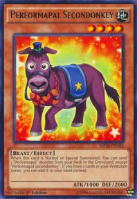 Performapal Secondonkey (Rare)