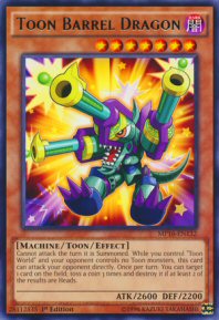 Toon Barrel Dragon (Rare)