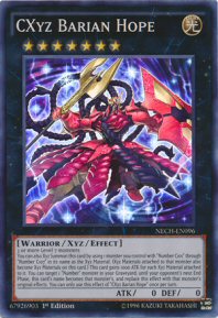 CXyz Barian Hope (Super Rare)