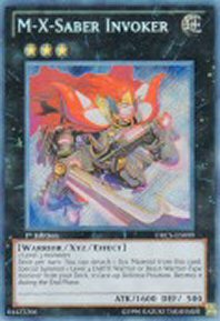 M-X-Saber Invoker (Secret Rare - 1st Ed)