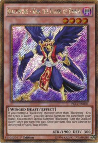 Blackwing - Kris the Crack of Dawn (Gold Secret Rare)