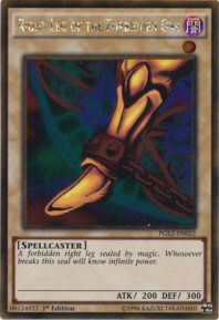 Right Leg of the Forbidden One (Gold Rare)