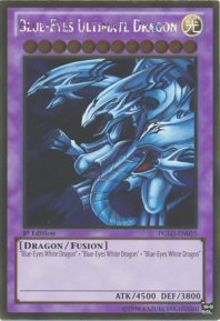 Blue-Eyes Ultimate Dragon (Gold Rare)