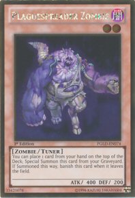 Plaguespreader Zombie (Gold Rare)