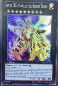 Number C107: Neo Galaxy-Eyes Tachyon Dragon (Super Rare)
