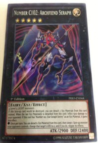 Number C102: Archfiend Seraph (Super Rare - 1st Ed)