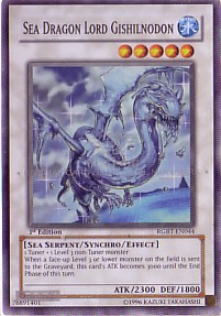 Sea Dragon Lord Gishilnodon (Super Rare)