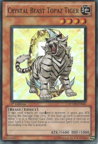 Crystal Beast Topaz Tiger (Super)