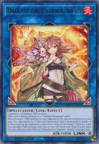 Hiita the Fire Charmer, Ablaze (Rare)