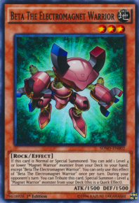 Beta The Electromagnet Warrior (Super Rare)