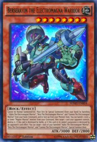 Berserkion the Electromagna Warrior (Super Rare)