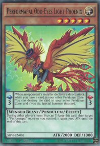 Performapal Odd-Eyes Light Phoenix (Rare)