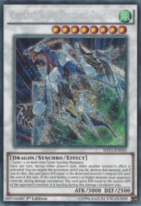 Crystal Wing Synchro Dragon (Secret Rare)