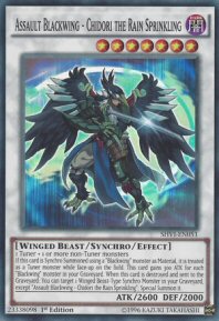 Assault Blackwing - Chidori the Rain Sprinkling (Super Rare)