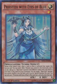 Priestess with Eyes of Blue (Super Rare)