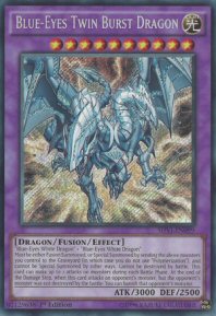 Blue-Eyes Twin Burst Dragon (Secret Rare)