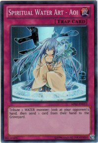 Spiritual Water Art - Aoi (Super Rare)