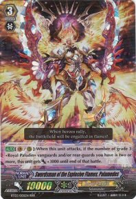 Swordsman of the Explosive Flames, Palamedes (RRR)