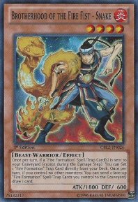 Brotherhood of the Fire Fist - Snake (Super Rare - 1st Ed)