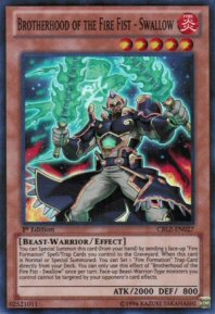 Brotherhood of the Fire Fist - Swallow (Super Rare)