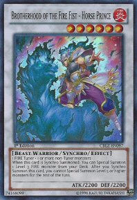 Brotherhood of the Fire Fist - Horse Prince (Super Rare)