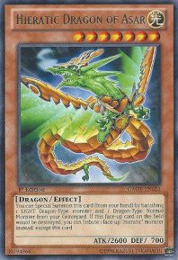 Hieratic Dragon Of Asar (Rare)