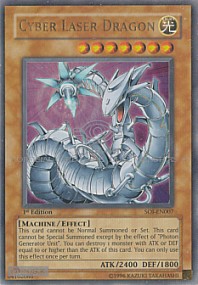 Cyber Laser Dragon (Ultimate Rare)