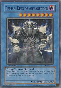 Demise, King of Armageddon (Ultimate Rare)