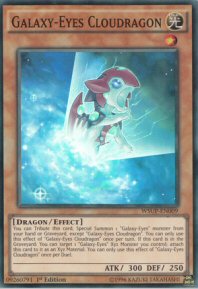 Galaxy-Eyes Cloudragon (Super Rare)