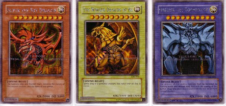 Set of Three God Cards (Ultra Rare)